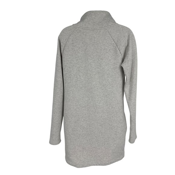 Athleta Cozy Karma Asym High Neck Long Sleeve Sweatshirt Dress Size XS - Picture 8 of 14
